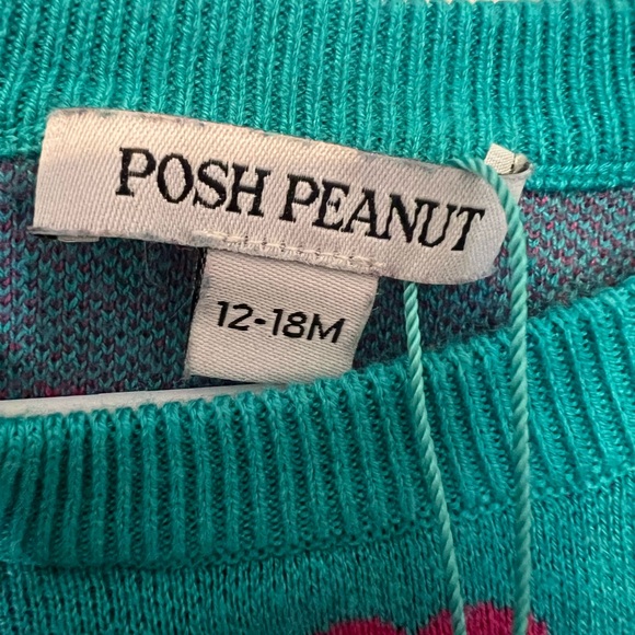 Posh Peanut Queen of Hearts Sweater Size 12/18mon NWOT - Picture 3 of 4